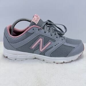 New Balance 460v2 Womens Running Shoes Gray Pink Athletic Sneakers Size 9.5